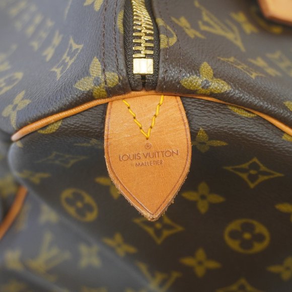 Auth Louis Vuitton Monogram Keepol 60 M41422 Men,Women,Unisex Boston Bag,Handbag - Picture 5 of 13